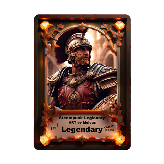 The Steampunk Roman Legionary Legendary NFT 1 of 1